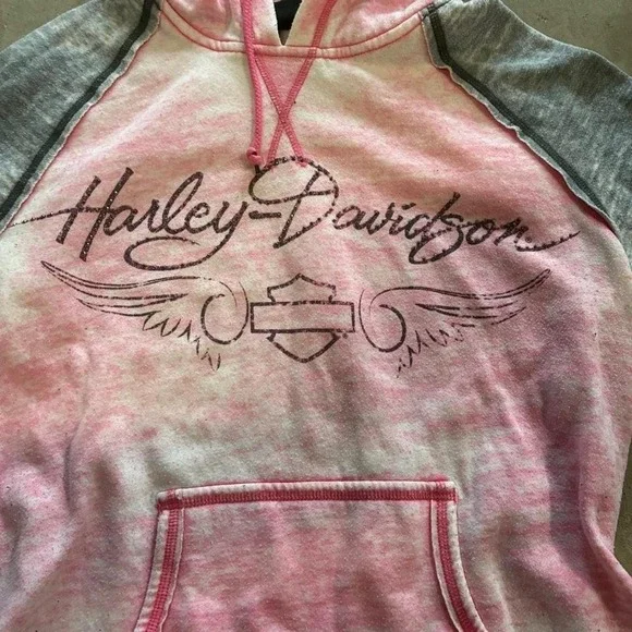 Womens Harley Davidson Hoodie - Picture 2 of 6